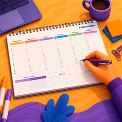 Настольный планер «Моя система Лайт»: порядок и фокус в одном формате