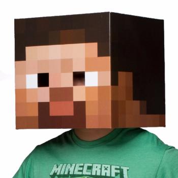 Маска Стива - для всех поклонников Minecraft