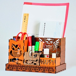 Органайзер для канцелярии Family of Owls - фото 3