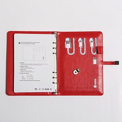 Ежедневник со встроенной зарядкой и флешкой 32 ГБ Оптимус - фото 4