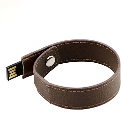 Флешка-браслет из кожи - фото 2