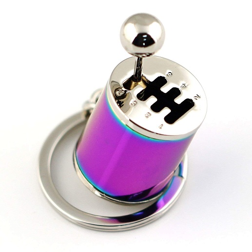 Металлический брелок "Коробка передач"- фото 1