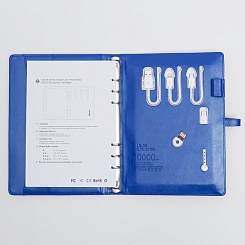 Вечный ежедневник Оптимус с зарядкой и флешкой 32 ГБ - фото 4