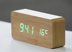 Деревянные часы Retro Clock - фото 4