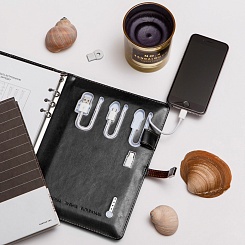 Ежедневник со встроенной зарядкой и флешкой 32 ГБ Оптимус - фото 3