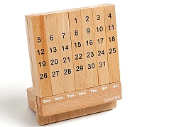 Вечный настольный календарь - изображение 2 Вечный настольный календарь - фото 2