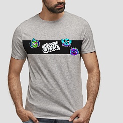 Футболка со сменными стикерами - фото 4