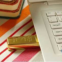 Флешка "Золотой слиток" - фото 3