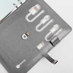 Ежедневник со встроенной зарядкой и флешкой 32 ГБ Оптимус - фото 3