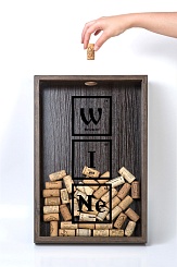 Копилка для винных пробок "Элементы" - изображение 2 Копилка для винных пробок "Элементы" - фото 2