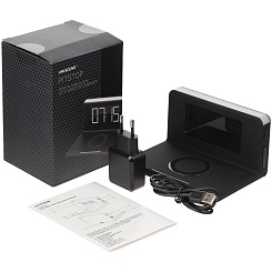 Часы с беспроводной зарядкой Desktop Clock - фото 5