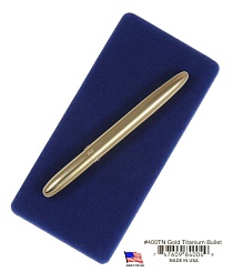Ручка Space Pen Titanium Nitride Coated Bullet - фото 3