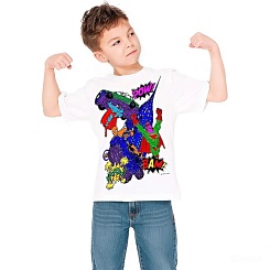 Футболка раскраска Super Hero - фото 2