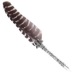 Антикварная перьевая ручка в подарочной коробке  - фото 4