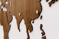 Карта из натурального дерева Wall Decoration Exclusive - фото 4