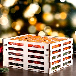 Набор новогодних свечей Мандарины - фото 2