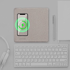 Коврик для мыши с беспроводной зарядкой Optimus Pad Square - фото 4