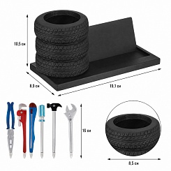 Настольный органайзер с ручками в виде инструментов - фото 2