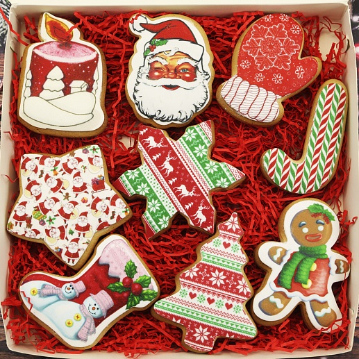 Набор новогоднего печенья №9- фото 1