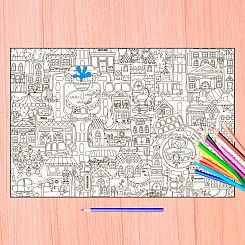 Большая детская раскраска - фото 4