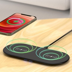 Беспроводное зарядное устройство Double Deck - фото 2
