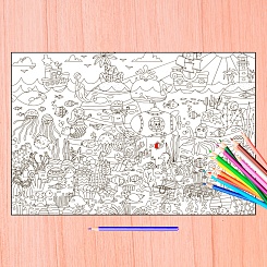 Большая детская раскраска - фото 4