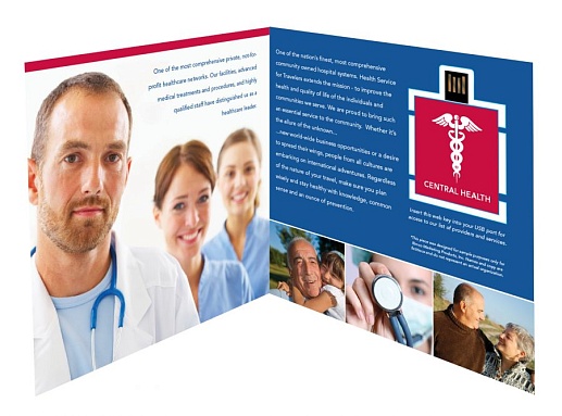 Бумажная промо-флешка- изображение 1 Бумажная промо-флешка- фото 1