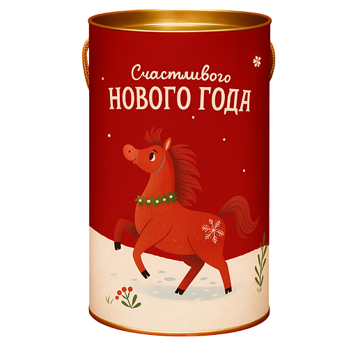 Новогодняя упаковка-тубус для подарков- фото 1