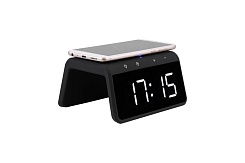 Будильник с беспроводной зарядкой Night light - фото 3