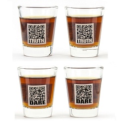 Набор QR рюмок "Правда или действие"  - фото 8