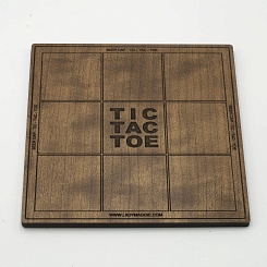 Игра "Крестики и нолики" с пивными рышками - фото 2