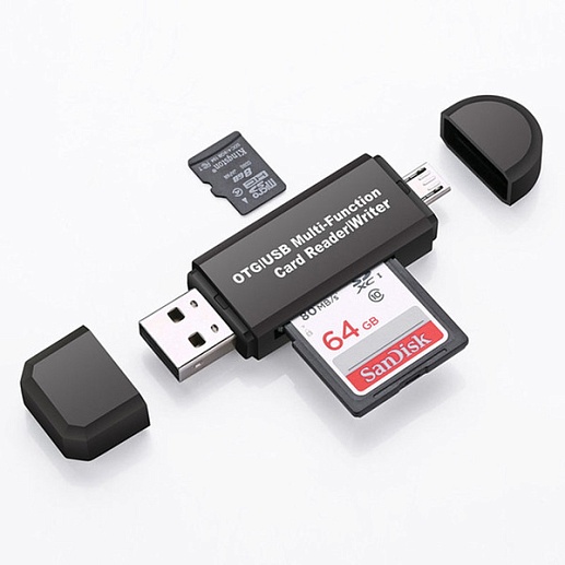 Картридер OTG/USB 2.0- фото 1