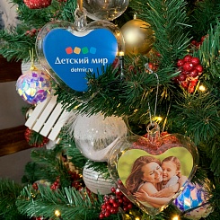 Елочная игрушка с вашим логотипом - фото 4