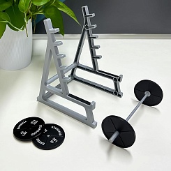 Настольный органайзер для ручек в виде штанги - фото 2