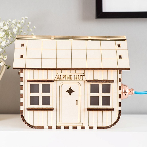 Деревянный 3D светильник-конструктор- фото 1