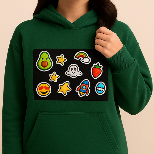 Худи со сменными стикерами- фото 1