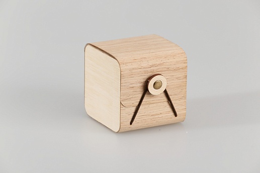 Упаковка из шпона "Куб"- фото 1