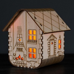 Деревянный 3D светильник-конструктор - фото 24