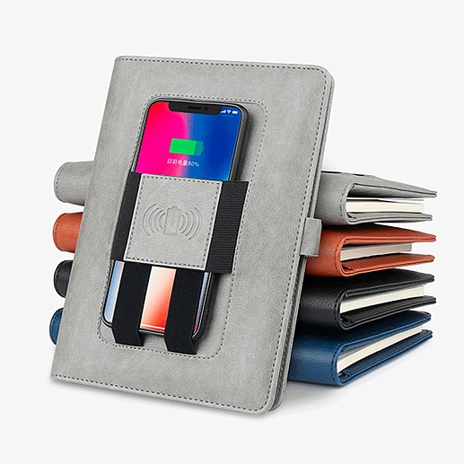 Ежедневник с зарядкой и флешкой Optimus Pocket- фото 1