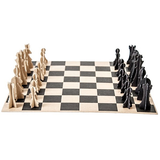 Картонные шахматы- фото 1