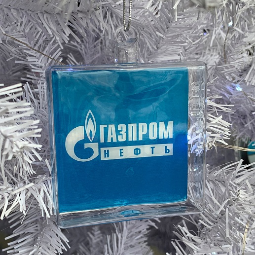 Елочная игрушка с вашим логотипом- фото 1