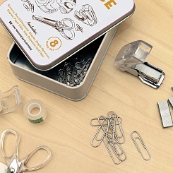 Офисный набор в жестяной коробке - фото 4