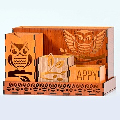 Органайзер для канцелярии Family of Owls - фото 2