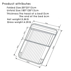 Надувной матрац с насосом Travel Bed - фото 7