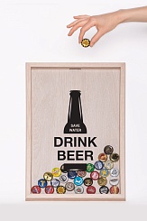 Копилка для пивных крышек "Drink Beer - Save Water" - фото 6