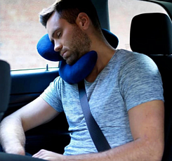 Подушка для путешествий J-образная - фото 2