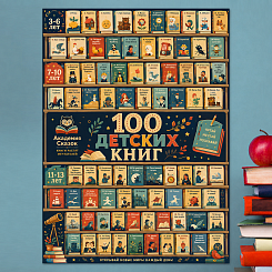 Скретч-постер «100 книг для детей» - фото 6