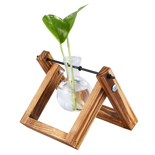 Ваза для цветов в форме колбы- фото 1