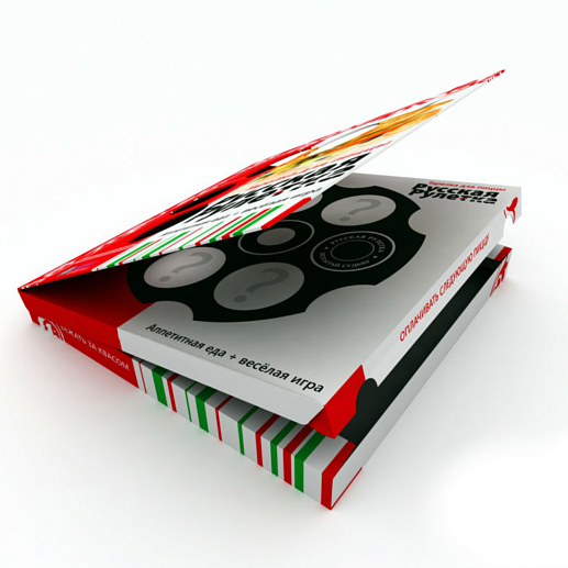 Тарелка для пиццы Russian Roulette- фото 1