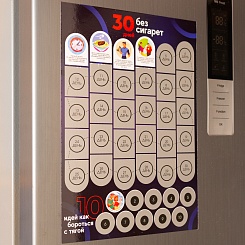 Магнитный постер «Как бросить курить» - фото 2